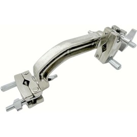 TUOREN Dual Drum Clamp Drum Tilting Accessory Clamp 360° Rotating Multi-Clamp Double Drum Clamp Percussion Mounting Clamp Bracket for Cymbal Stand Drum Set Hardware Accessories