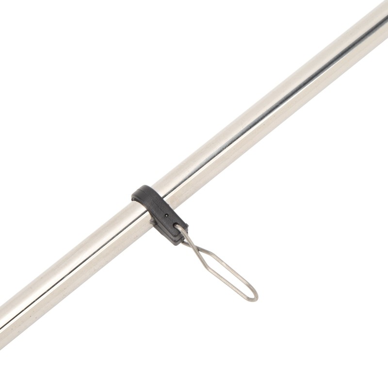 Marine Grade Rail Mount Flag Pole 560mm Stainless Steel Flag