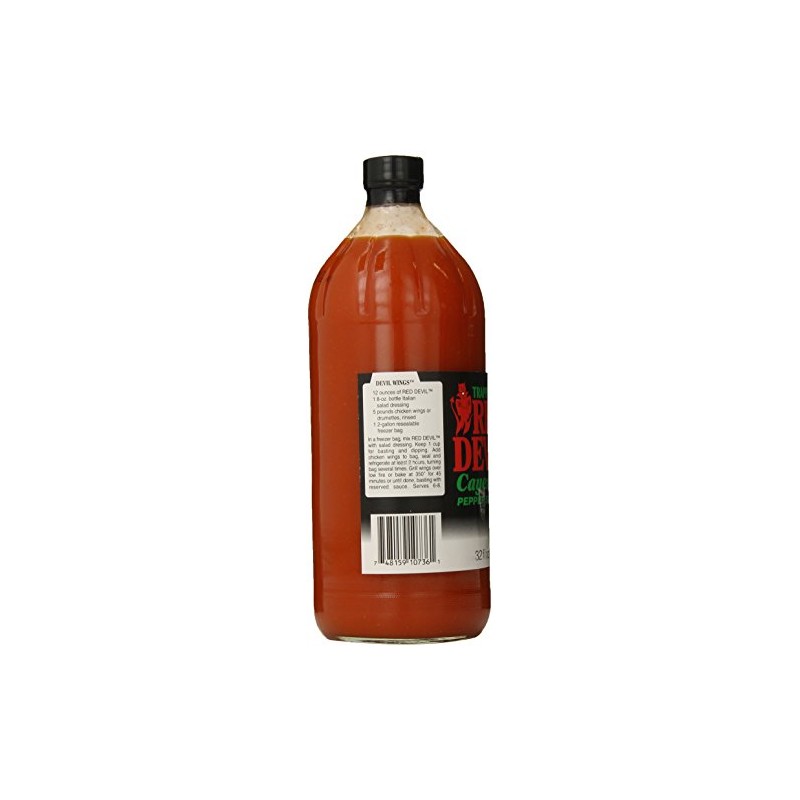Trappey's Hot Sauce, Red Devil, 32 Ounce