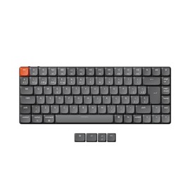 Keychron K3 Max 75% Teclado Mecánico Inalámbrico Personalizado, 2.4 GHz Conexión Bluetooth por Cable QMK/VIA Programable, Marco de Aluminio Interrupto