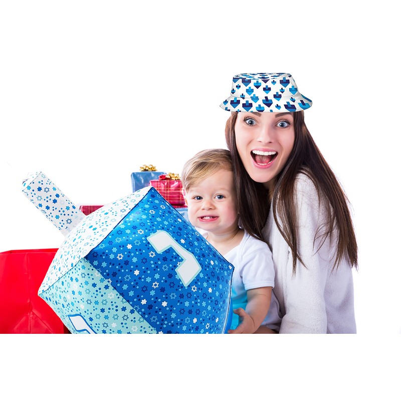 Hanukkah Inflatable Dreidel, Party Decorations, 24" Tall