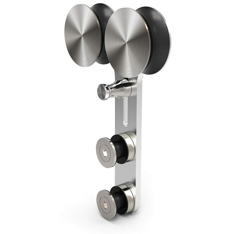 5FT Sliding Barn Door Hardware Kit, Stainless Steel Track for