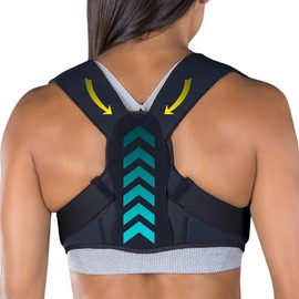 Vive- “Corrector de Postura para Mujeres y Hombres Brace Superior de la Espalda para Cifosis Alivio del Dolor para Cuello y Hombros