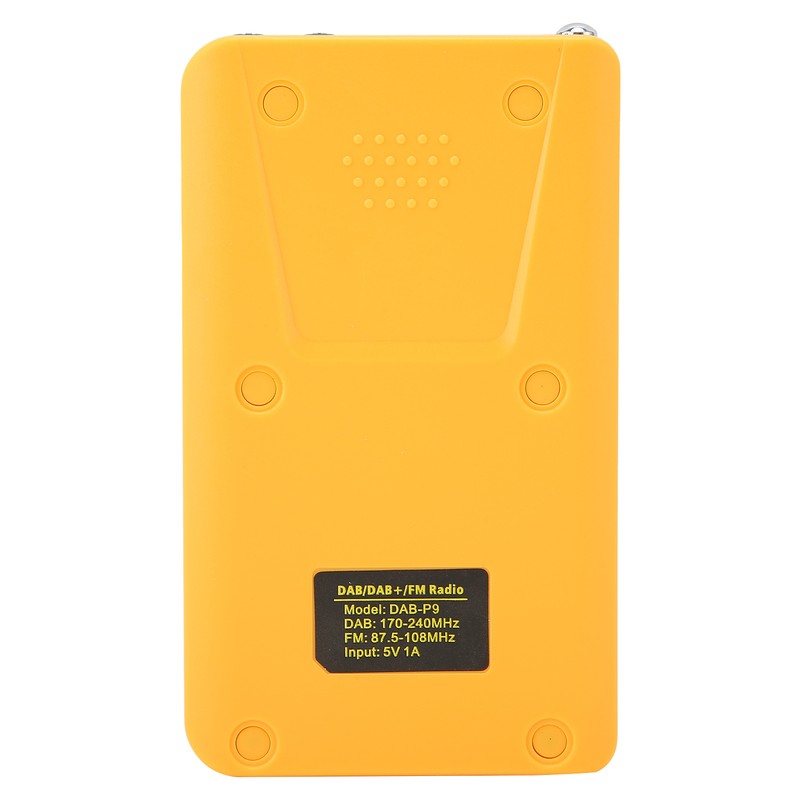 DABP9 Portable Pocket Radio LCD Display Speaker MP3 Player Digital