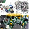 sourcing map Metal Oxide Film Resistor Axial Cable 3.9 KOhm
