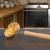 com-four 4 x jacket potato forks with 3 prongs, made