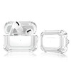 OwnestX AirPods Pro 2 Case, Clear, Transparent, Stylish, LED Visible,