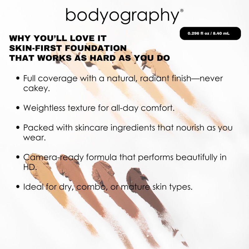 Bodyography Professional Cosmetics Silk Cream Compact Foundation No. 03 8,4ml
