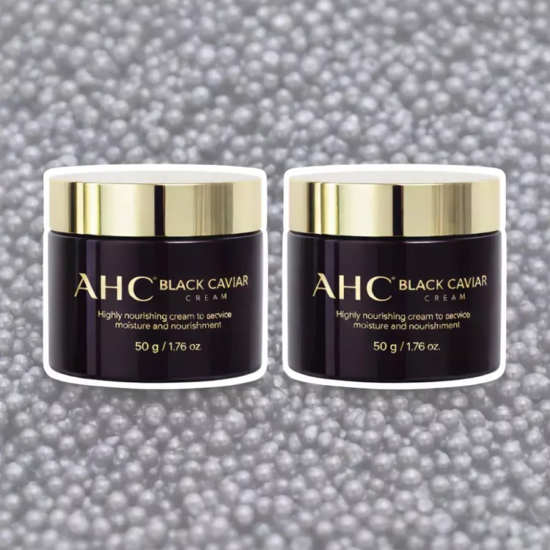 AHC 1+1 AHC 블랙캐비어 크림 50g 총 2개 1+1 AHC