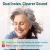 20Pcs Hearing Aid Domes for Oticon, Minifit Bass 6MM Double