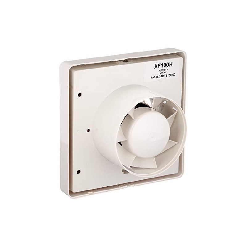 Manrose 100mm (4") XF100H Humidistat Bathroom Fan