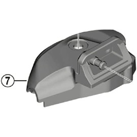 Shimano Spares SL-M8100-I right hand cover