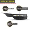 HEADLIGHTSDEPOT LED Fog Light Kit With Clear Lens Compatible With