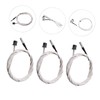 GLEAVI 5pcs NTC100K High Temperature Thermistor Sensor for 3D Printer