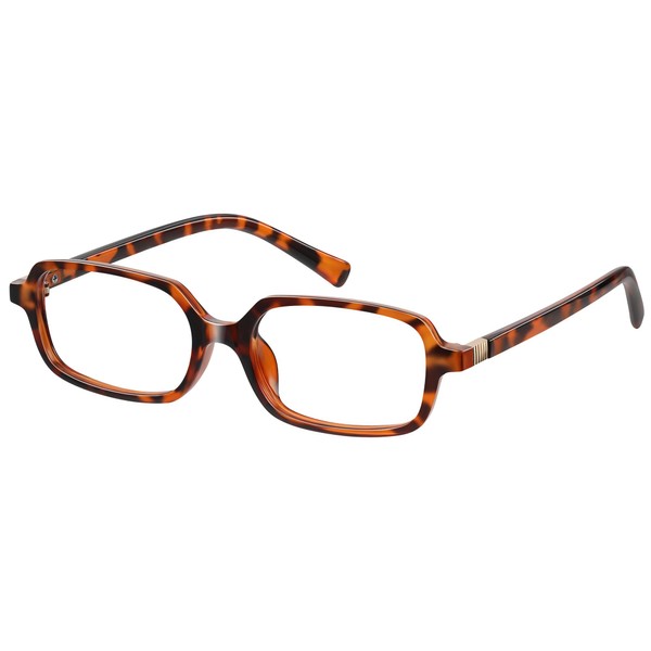 kunchu Reading Glasses for Women Men,Stylish Small Square Blue Light