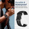 WalkerFit Smart Watch Band Liquid Silicone, 2-Pack 22mm Compatible with