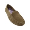 LEON Mocasin Casual Julio DE Mucha Mujer Camel Gamuza 96126