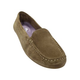 LEON Mocasin Casual Julio DE Mucha Mujer Camel Gamuza 96126