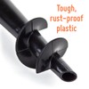Sol Coastal Plastic Beach Umbrella Sand Anchor, Rust-Free and Sized