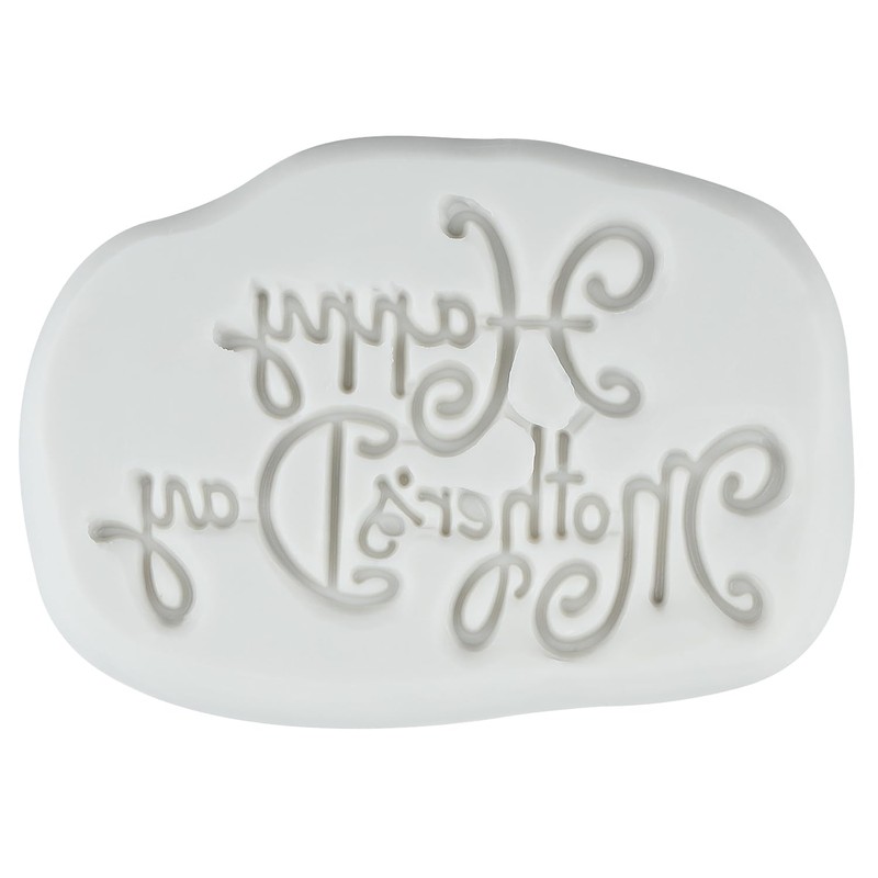 Happy Mother's Day Letter Silicone Molds Letter Polymer Clay Mold