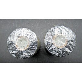 Zebra 4.33" x 1476' 6000 Thermal Wax Ribbons 06000BK11045 Genuine *2 ROLLS*