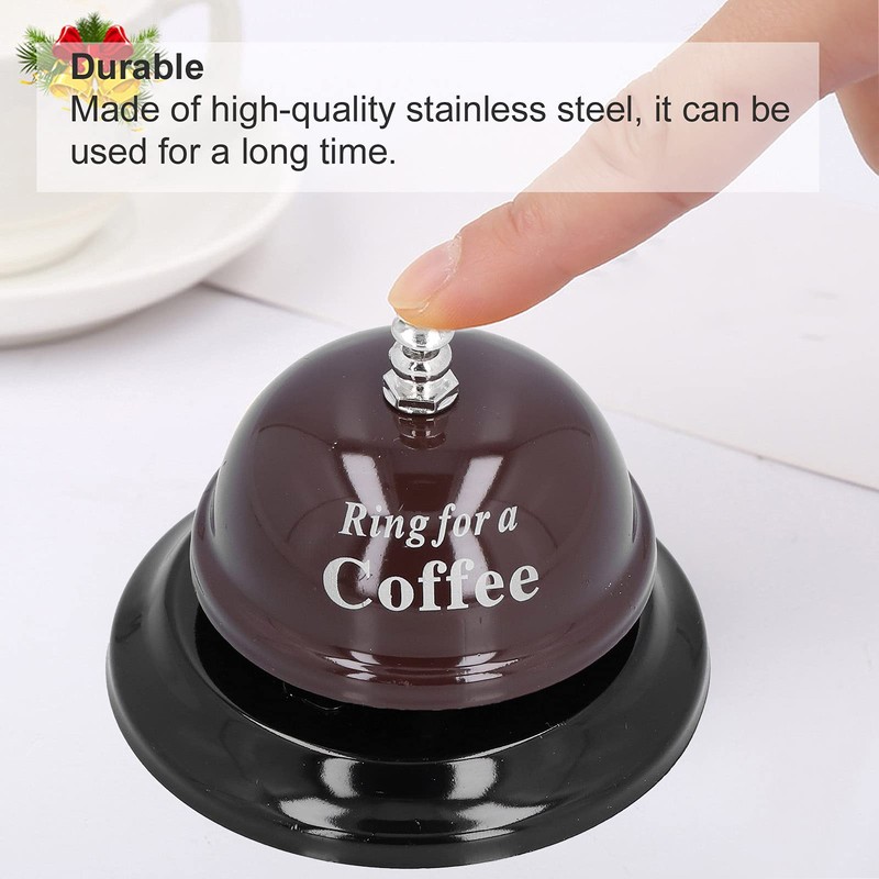 Service Bell, Bright Restaurant Ring Classic Bell‑shaped for Most People