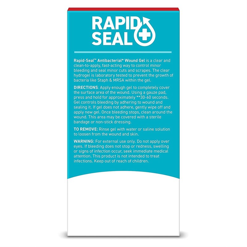 Rapid-Seal Wound Gel (1 Tube) | Stops Bleeding in Seconds