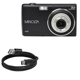 BoxWave Cable Compatible with Minolta MN5Z - DirectSync Cable, Durable Charge and Sync