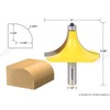 YONICO 13170 1-1/4-Inch Radius Round Over Edge Forming Router Bit