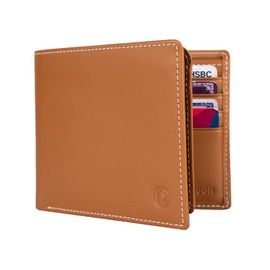Monsoon [SIERRA Genuine Leather Mens Wallet | RFID Blocking | Wallets for Men | Handcrafted Men Wallet - Desert Brown
