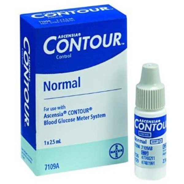 Bayer® Contour® Normal Control Solution, Normal, 2.5 mL