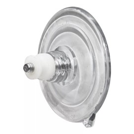 EXHVIT Chupon Colgador Ventosa Plastica Con Tornillo Colgador 50 Pz