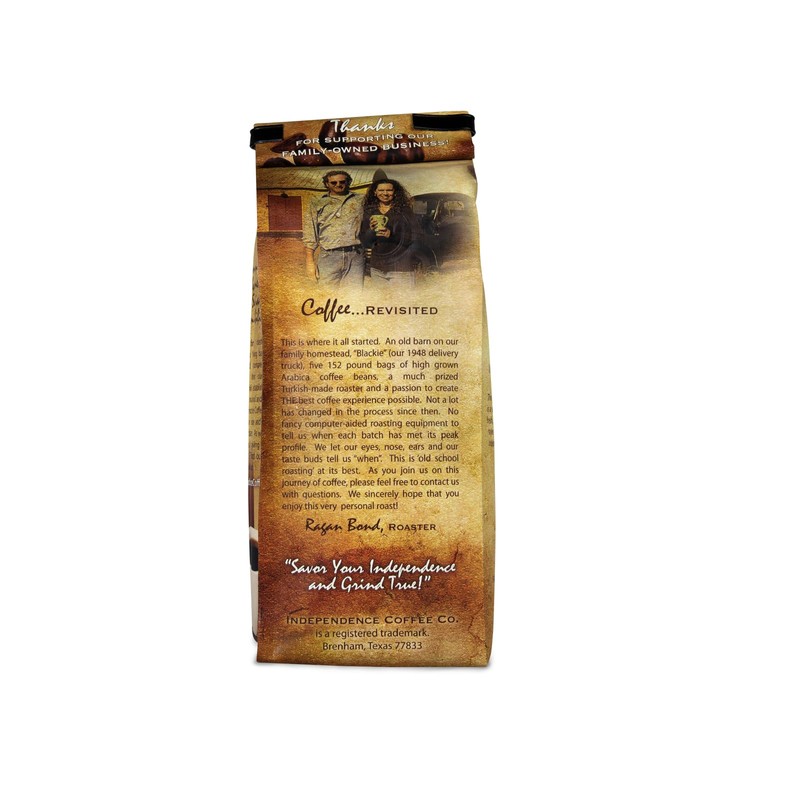 Independence Coffee Co. Jet Fuel Intense and Heavy Body, Dark