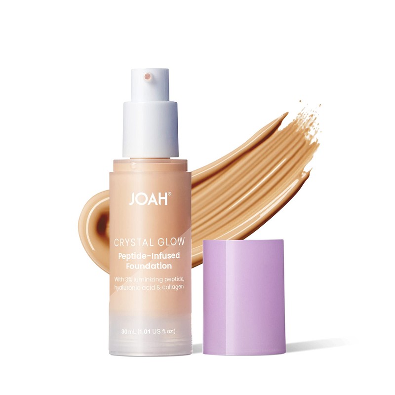 Joah Base De Maquillaje Con Péptidos Crystal Glow, Maquillaje Coreano