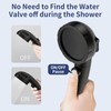 HANLIAN High Pressure Shower Head with Pause Button, 3 Spray