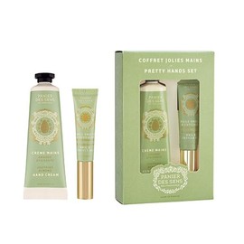 Panierdessens Almond Pretty Hands Set (Hand Cream, Nail & Cuticle Oil 1 Each) for Skin, Moisturizing, Drying