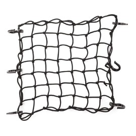 Motorcycle Luggage Net With Hook - Elastic Tension Safety Transport Net for Bicycles, Cars, Trucks