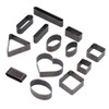 20PCS Leather Die Cutter Round Quadrate Hearts Leather Cutting Dies