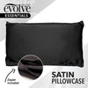 Evolve "Go Satin" Pillowcase Black