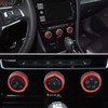 MARCHFA Air Conditioning Knob Aluminium Alloy for Golf 7 Mk7