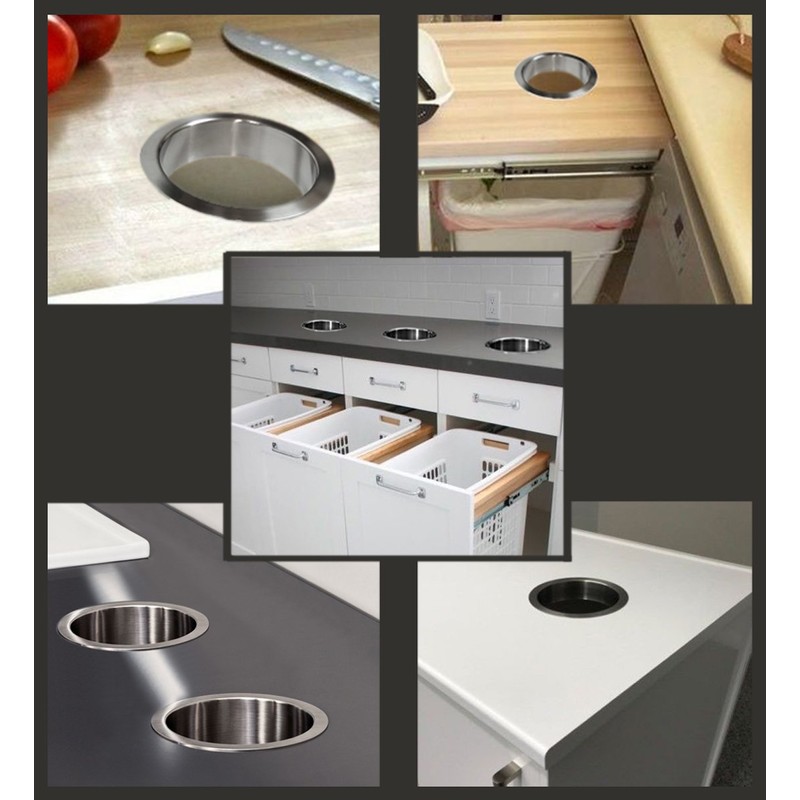 Stainless Steel Throwing Ring V2A Orbicular 180 Inox Waste Ring