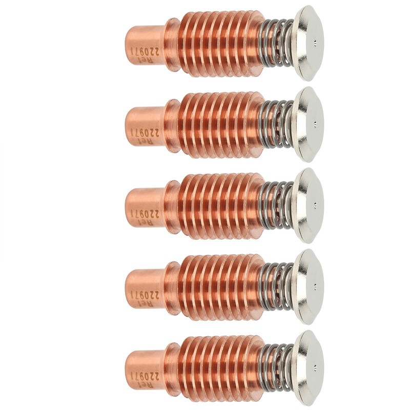 5Pcs Plasma Torch Electrode Copper High Temperature Resistance Accessories 220971