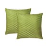 Craftbot Damask Throw Pillow Covers - Pack of 2 Faux