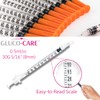 GLUCO-CARE 0.5 ml/cc Syringes 30G x 5/16’’ (8mm), Orange Cap,