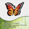 12Pcs Screen Door Magnets,Butterfly/Hummingbird Magnet Sticker for Keep Pet People