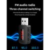 Daiilg Car Bluetooth 5.4 Aadapter FM USB Transmitter Receiver Handsfree