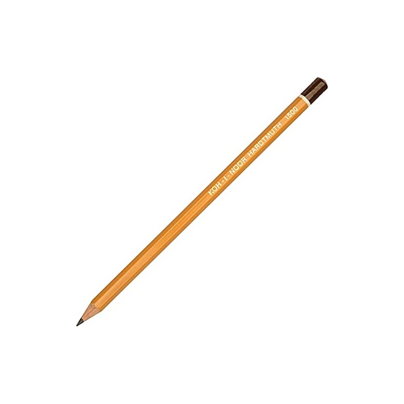 Koh-I-Noor 1500/8B Graphite Pencil, 8B, Pack of 1
