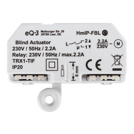 Homematic IP Blind Actuator – Flush-Mounted, White