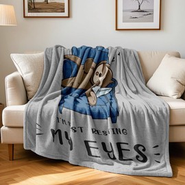 Kazdan Father's Day Blanket Gifts for Men, Birthday Gift for Men, for Dad, Husband, Grandpa, Funny Anniversary Retirement Gifts, Throw Blanket 50"x60" Great for Christmas