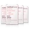 Method Bar Soap, Pure Peace, 6 oz, 4 pack, Packaging